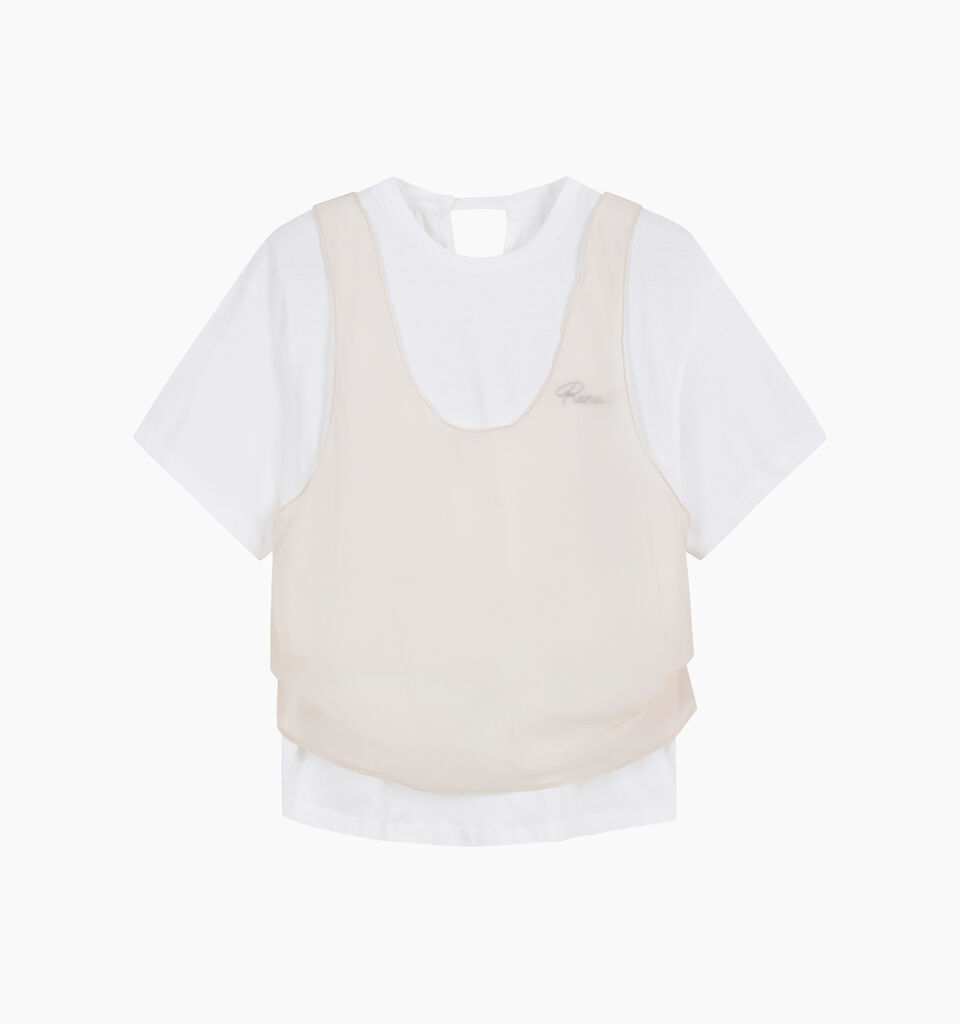 T-SHIRT - sisley k women - White | Sisley K image number 2